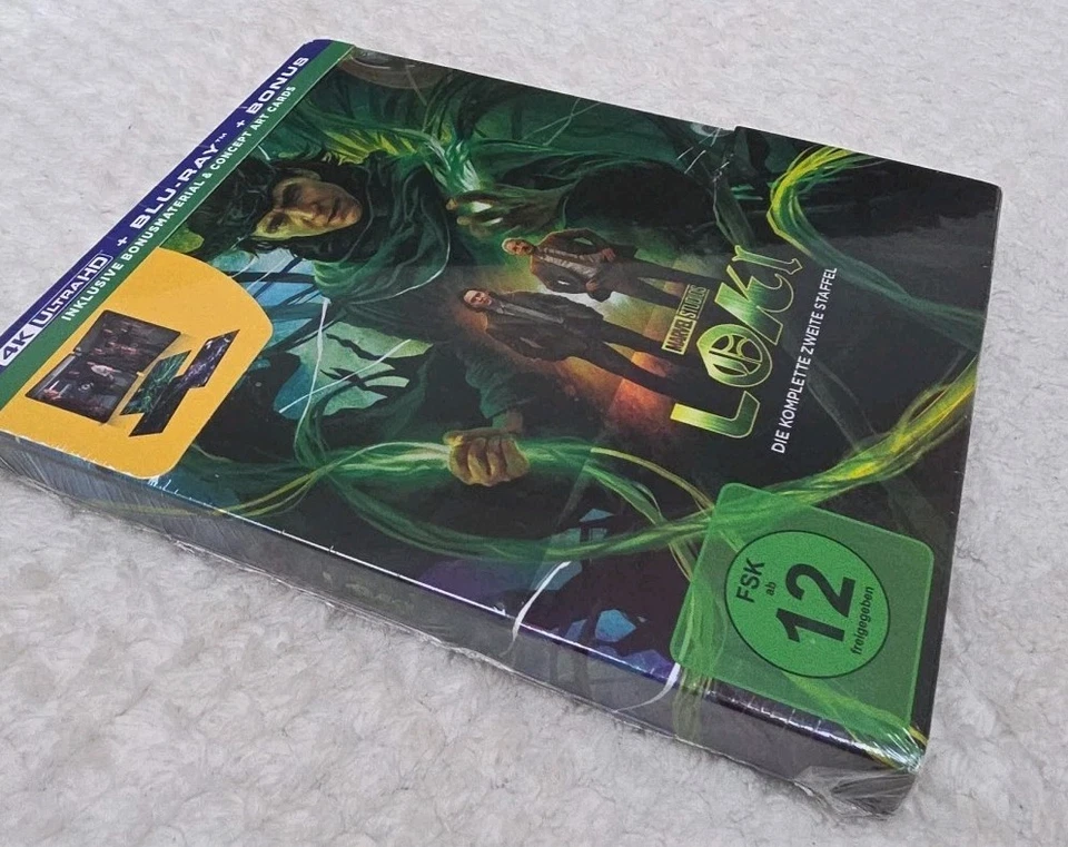 Loki: The Complete Second Season 4K UHD & Blu-Ray Steelbook New German Packaging - Image 3 of 4