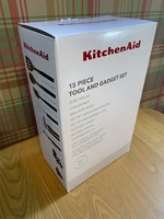 KitchenAid 15 Piece Tool and Gadget Set - Euro Peeler , Can Opener Etc