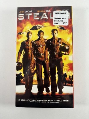 Stealth (VHS, 2005) Video Tape PROMO Josh Lucas Jamie Foxx NEW Action