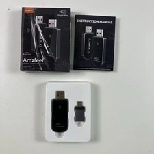 Amzfeel Wireless CarPlay Adapter Mini Edition Converts Wired to Wireless CarPlay