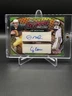 2024 Leaf Vivid Dual Auto Joe Montana CJ Carr Notre Dame Fighting Irish /4 Green