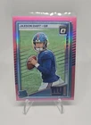 2025 Panini Donruss  Rated Rookie Jaxson Dart #400 Optic Preview Pink Prizm (RC)