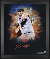 Max Scherzer New York Mets Framed Autographed 20