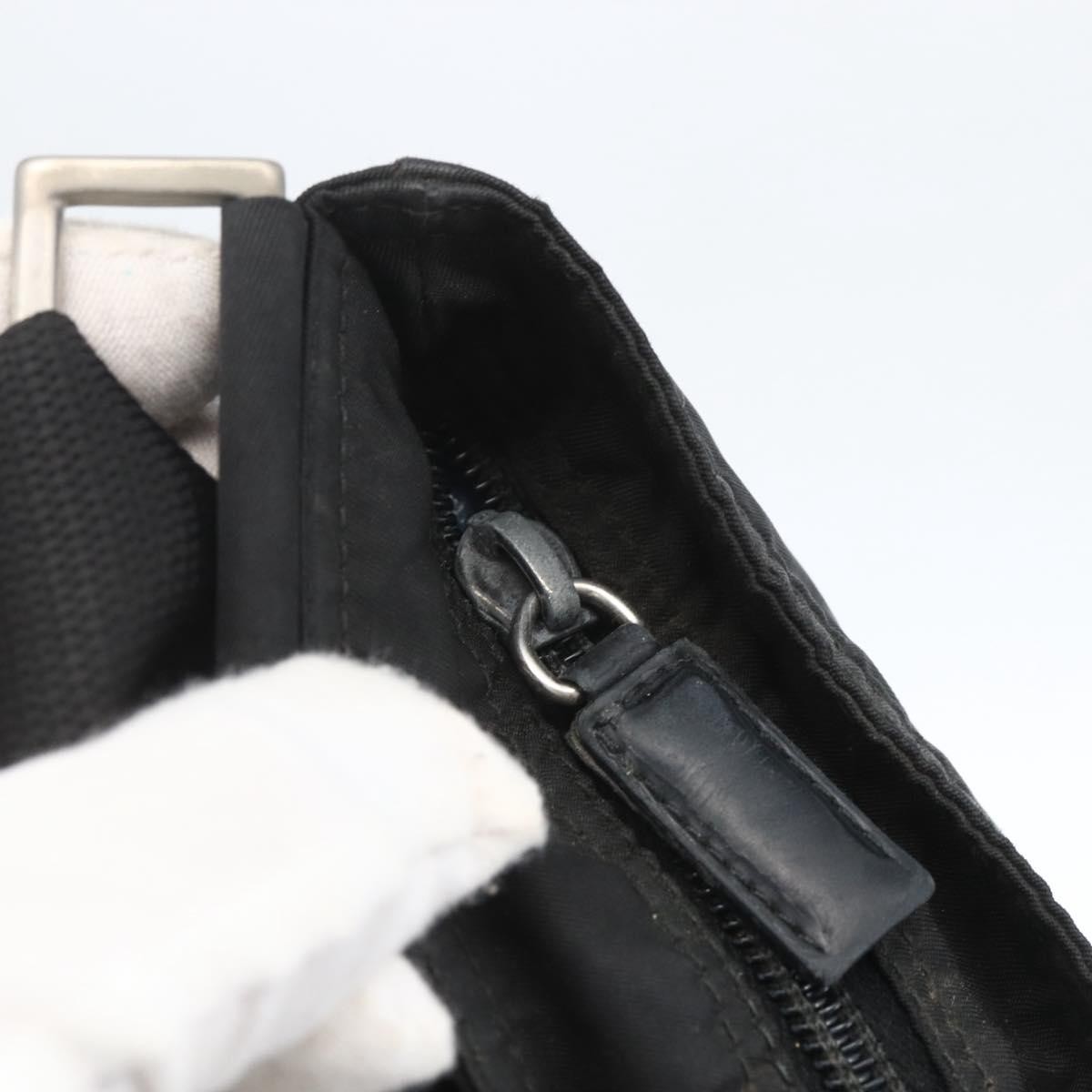 Prada Zip Top Messenger Bag Tessuto Black Nylon Shoulder Bag Bag Authentic thumbnail 18
