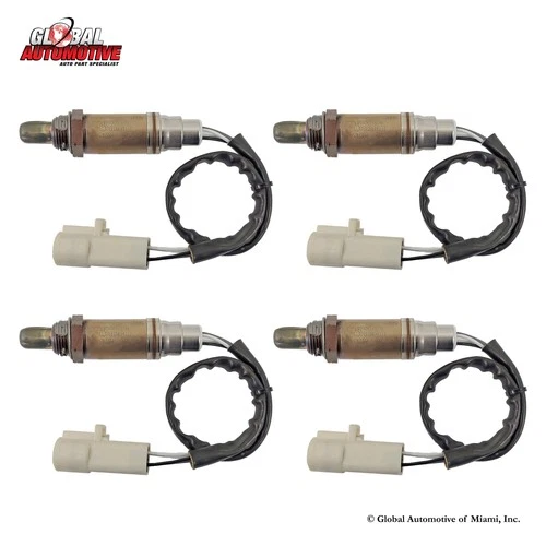 Set of 4 Motorcraft Oxygen Sensor for 1995-2010 Ford Mustang 3.8 4.0 4.6 5.0 5.4