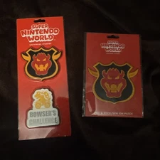 Universal Studios Hollywood Super Nintendo World Bowser Challenge Patch 2 Magnet