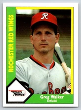 Baseball 1990 CMC #318 Greg Walker Rochester Red Wings
