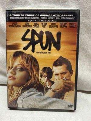 Spun DVD 2002~ Brittany Murphy, Jason Schwartzman, John Leguizamo, Mickey Rourke