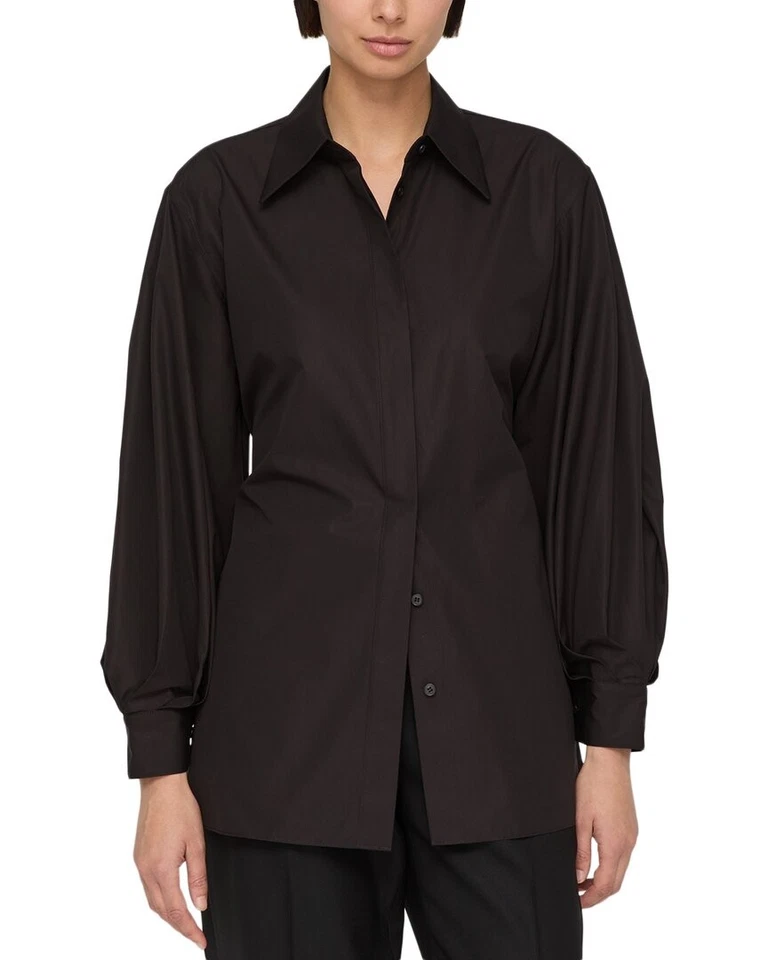 Lafayette 148 New York Tie Back Oversized Shirt Women's