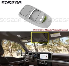 For Ford F250 F-350 2002-2004 Gray Overhead Center Console Cover 2C3Z25519A70AAC