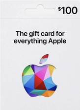 Apple 100 Gift Card Physical Card - No Email Delivery