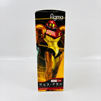 Figma 133 Samus Aran METROID Other M Figure Max Factory USED W/box