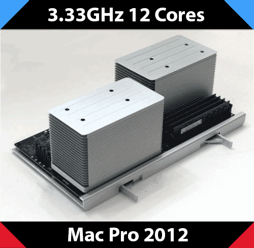 2012 Mac Pro CPU Tray 3.33GHz 12-Cores Model ID 5,1 128GB RAM ECC - Picture 1 of 1