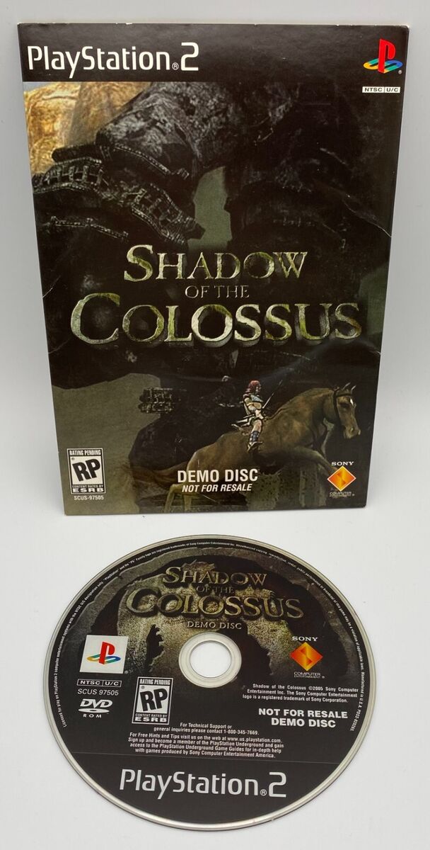 Video game:PlayStation 2 Shadow of the Colossus - Demo Disc - Sony