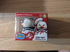 TUBBZ Mini Stay Puft Collectible Vinyl Rubber Duck Figure - Official Ghostbuster