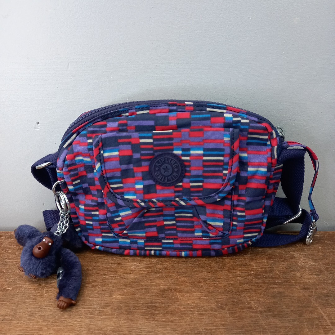 Kipling Small Shoulder Bag With Matching Purse & Two Gorilla Charms eBay