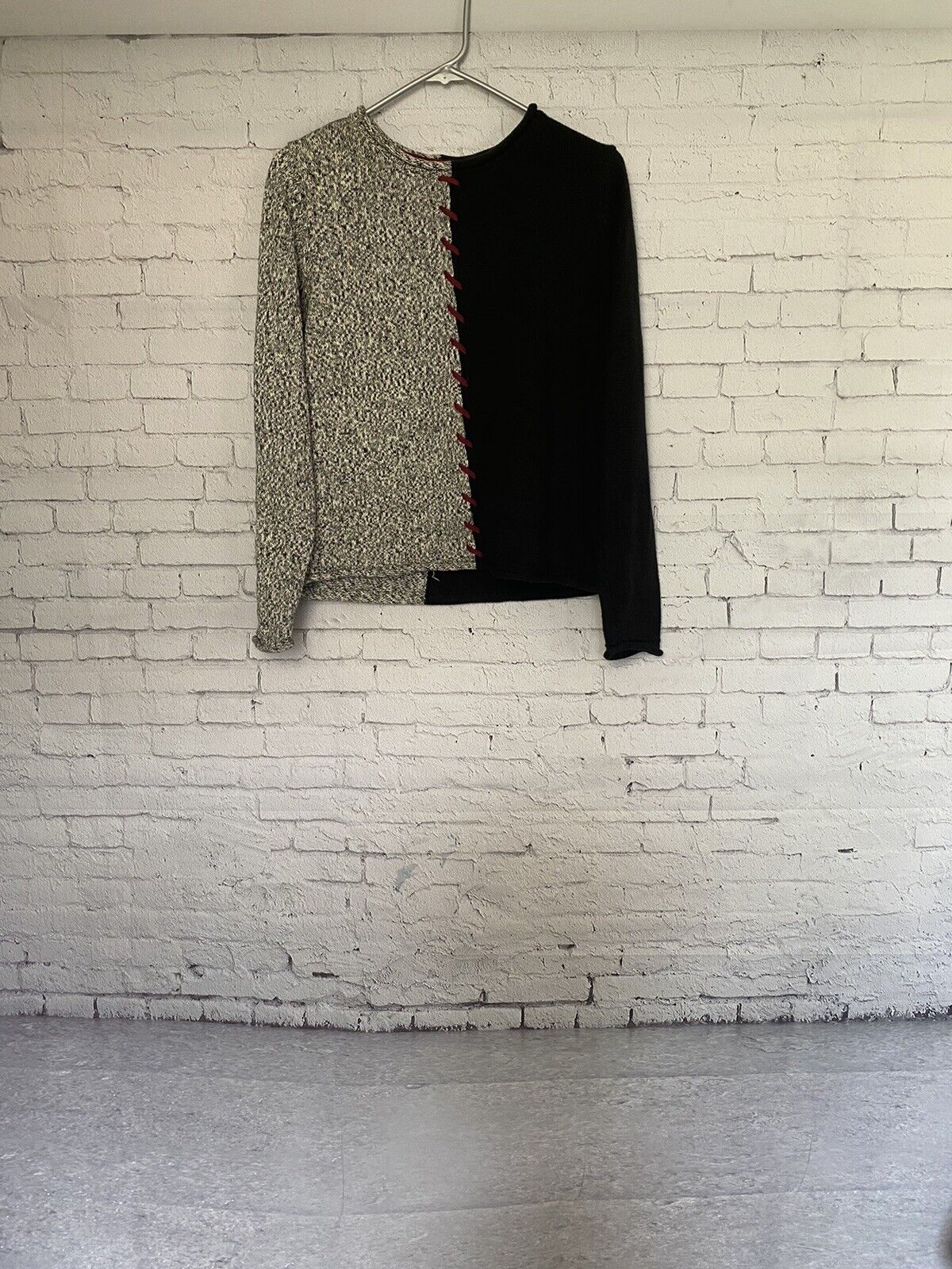 Christopher and Banks Black And Grey Sweater,  Si… - image 4