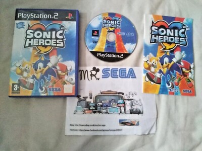 SONIC HEROES für PLAYSTATION 2 / PS2 ''SELTEN UND SCHWER ZU FINDEN''