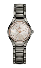 New Rado True Automatic Diamonds Mother Of Pearl Dial Women's Watch R27243852 