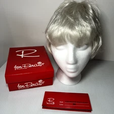 Jon Renau 5312 Petite Simplicity 60 Gray Silver White Straight Wig EUC Nature Bl