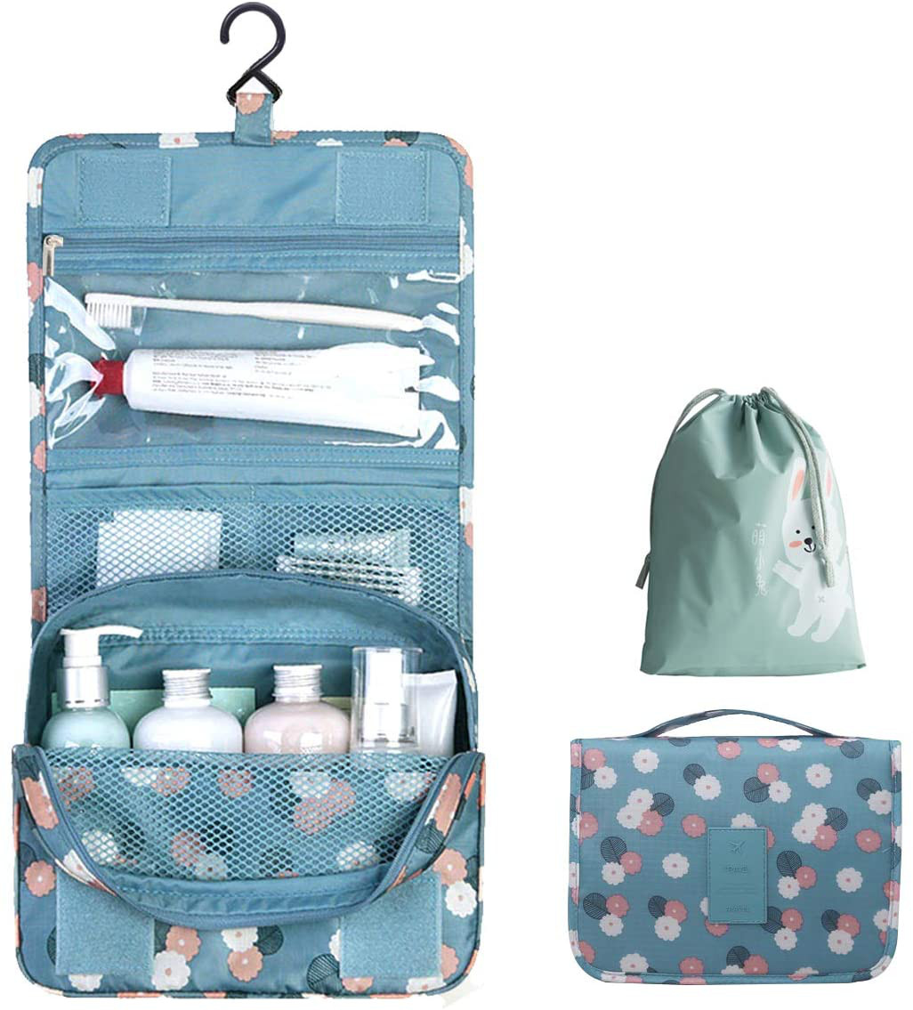 Vanity case voyage étanche et pliable au design minimaliste chic