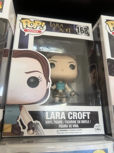 Funko Pop Lara Croft 168 2017 Vaulted Vinyl Figure