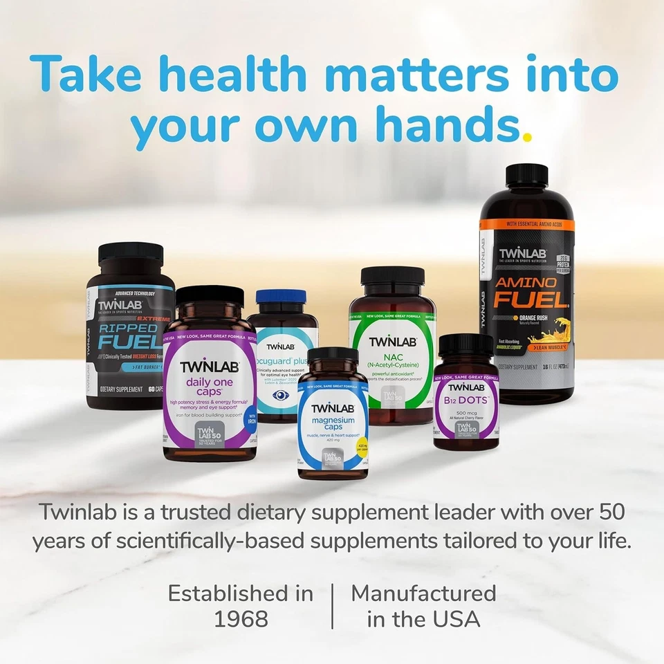 Twinlab TWL Men's Daily One 60 ct - Image 4 of 4