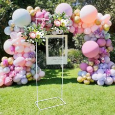 Elegant Square Arch Rack for Weddings, Parties  Events - Durable Design
