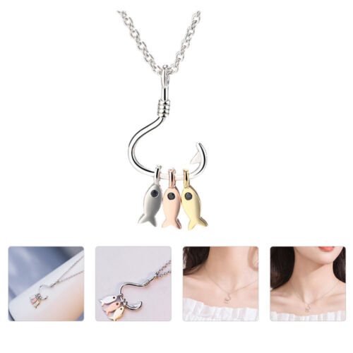  Willing Hook Halskette romantische Geschenke Lagen hawaiianische Schlüsselbeinkette - Bild 1 von 12