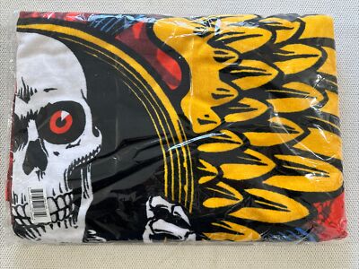 Powell Peralta WINGED RIPPER BEACH TOWEL red | eBay