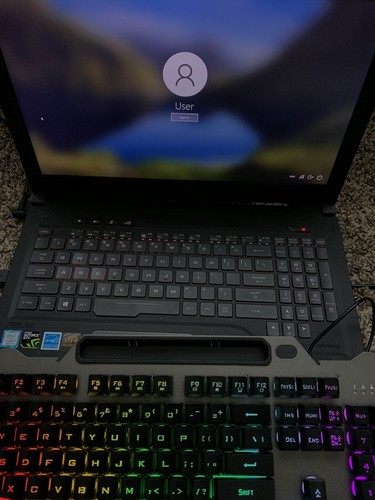 1TB HDD+256GB SSD 16GB RAM ASUS ROG Strix GL703V 17.3" i7-7700HQ 2.8GHz GeForce - Picture 7 of 19