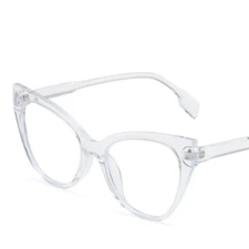 Women Retro Cat Eye Anti Blue Light Eyeglasses Clear Lens Fashion Glasses Frames