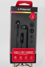 Polaroid 55 PHP Tangle Free Earbuds with in-line Microphone New... Pick a color 
