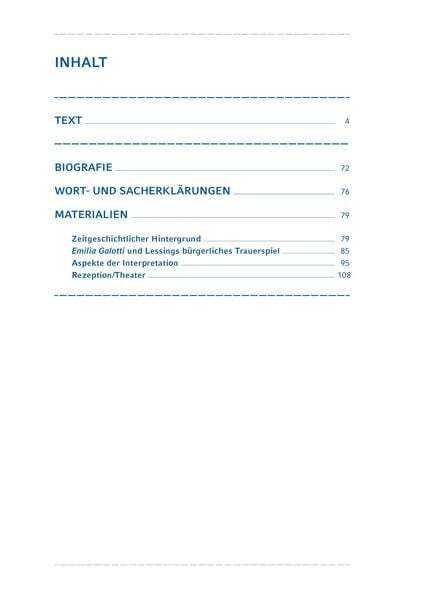 Thumbnail - Emilia Galotti Von Gotthold Ephraim Lessing