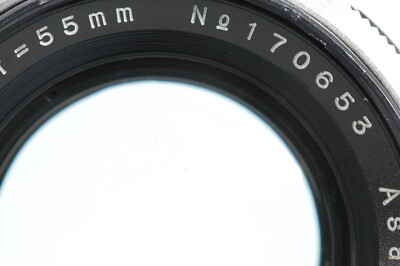 DDP US Asahi Pentax Auto Takumar 55mm f1.8 Zebra M42 [RERA EXC+++