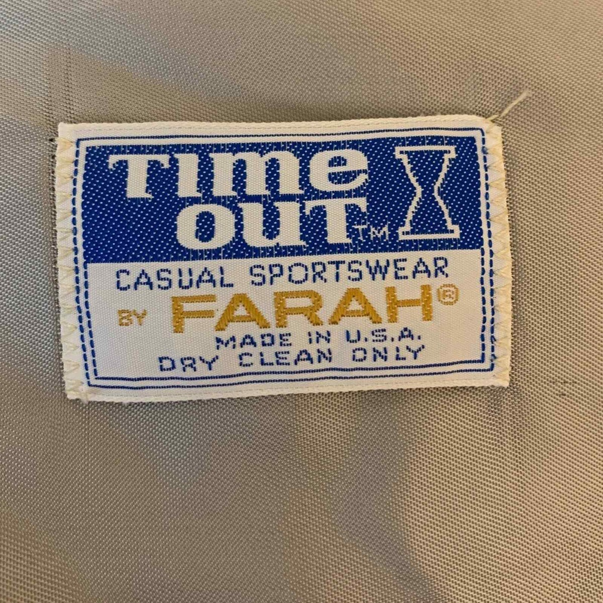 Vintage Time Out By Farah Jacket View 5
