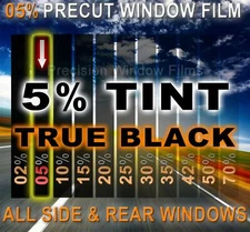PreCut Window Film 5% VLT Limo Black Tint for Mini Cooper Convertible 2005-2007