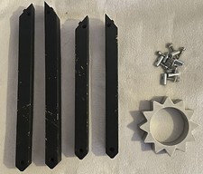 FINITE ELEMENTE SPIDER RACK ZUSATZEBENE BODEN Schwarz Nr.3