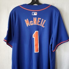 Jeff McNeil New York Mets Jersey Men’s Large Blue #1 $175 NWOT