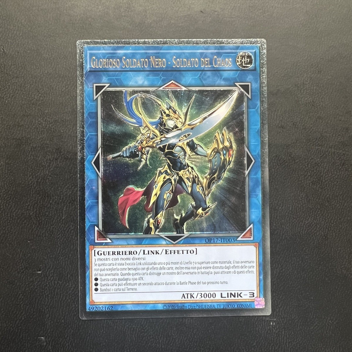 Black Luster Soldier - Soldier of Chaos [OP17-EN003] Ultimate Rare