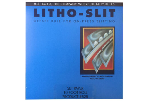 HS BOYD Litho Slit rotolo 10 piedi #828 per forniture leganti a taglio a pressione  - Foto 1 di 1