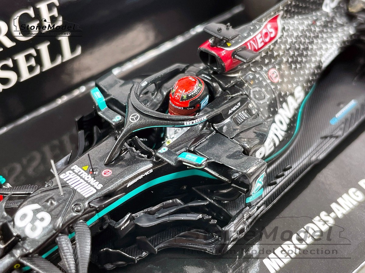 ミニチャンプス 1/43 メルセデス 2020年サクヒールGP ジョージラッセル ミニチャンプス 1/43 メルセデス 2020年サクヒールGP ジョージ