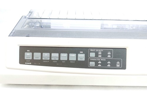 Okidata microline 321 Turbo 9 Pin Printer - Picture 3 of 5
