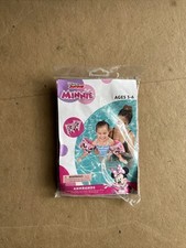 NEW  Disney MINNIE MOUSE PINK INFLATABLE SWIM ARM FLOATS Pool Floaties