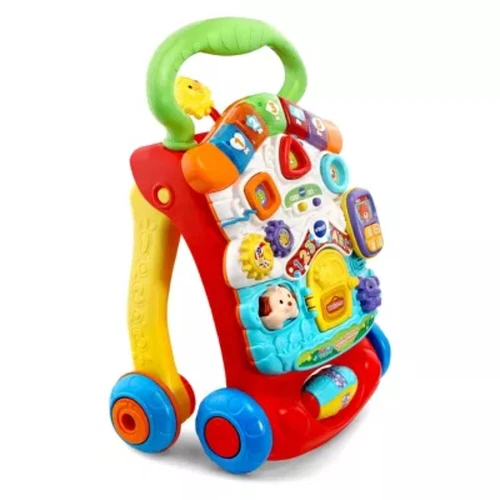 VTech Stroll & Discover Activity Walker with Accessories, Baby and Toddler Toys - Picture 2 of 12