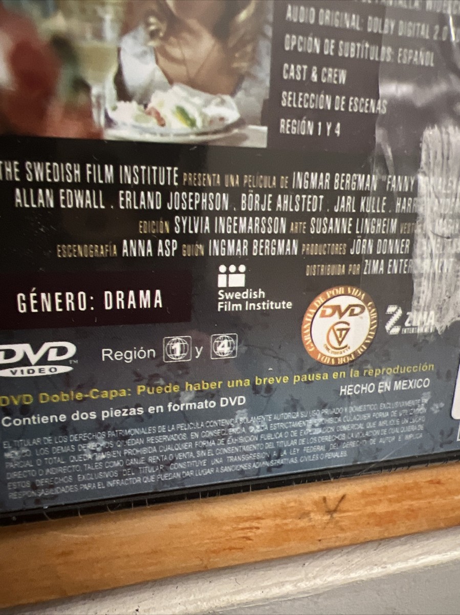 FANNY y ALEXANDER Spanish Movie - Film DVD -Spanish Subtitles