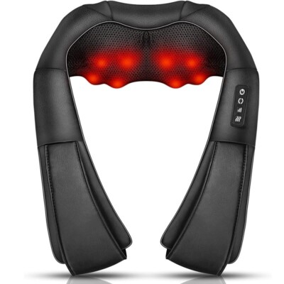 Masajeador Electrico Para Cuello Y Espalda Masaje D Impulso para Alivia El Dolor
