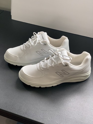 New Balance Mens 674 White Comfort Walking Shoes Size 13 MW674WT - Picture 4 of 10