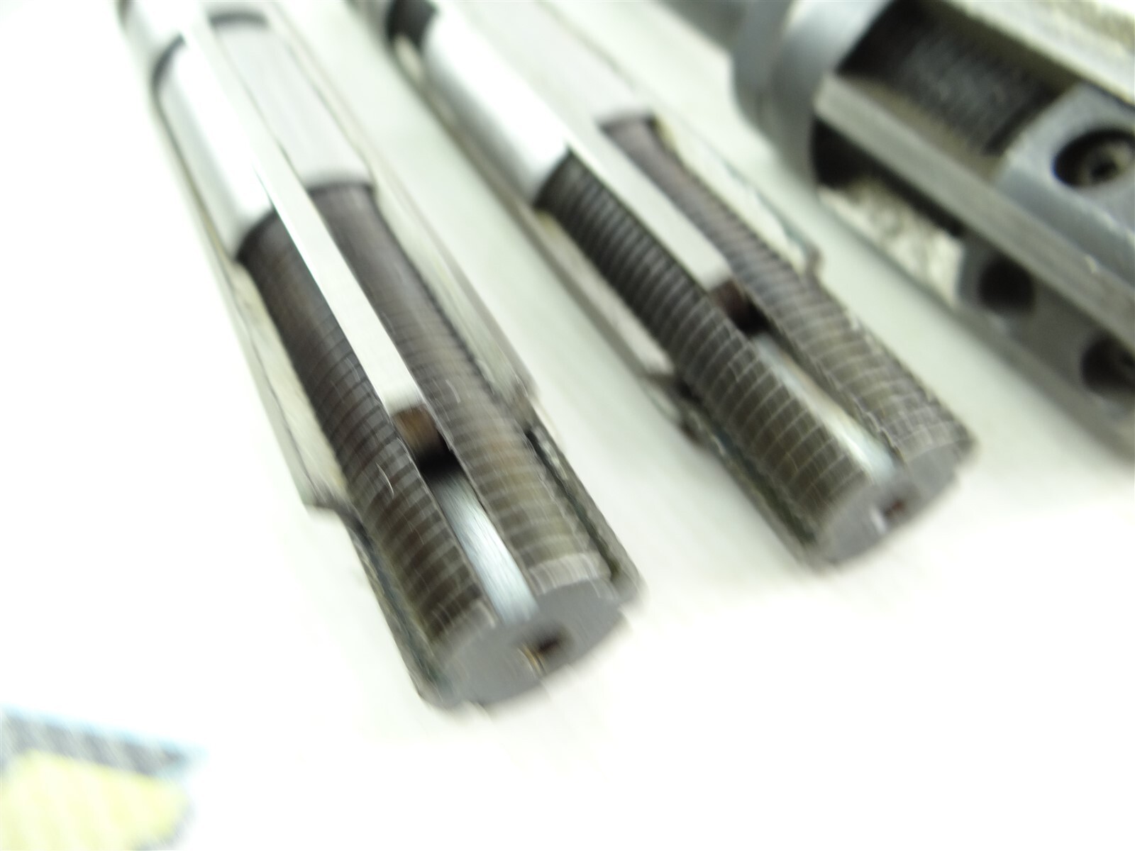 LOT OF 3 CLEVELAND HSS ADJUSTABLE HAND REAMERS 25/32 X 27/32" & 13/16