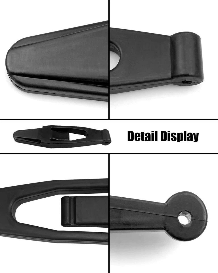 2 шт основание защелки капота подходит для Peterbilt 357 367 377 378 379 388 389 L56-0001 черное - Изображение 3 из 4